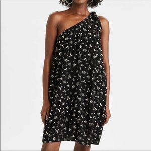 AE one shoulder shift dress